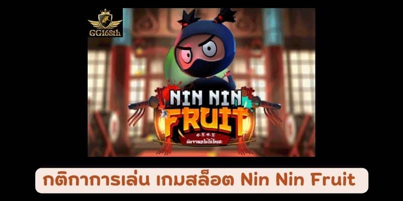 กติกาการเล่น เกมสล็อต Nin Nin Fruit